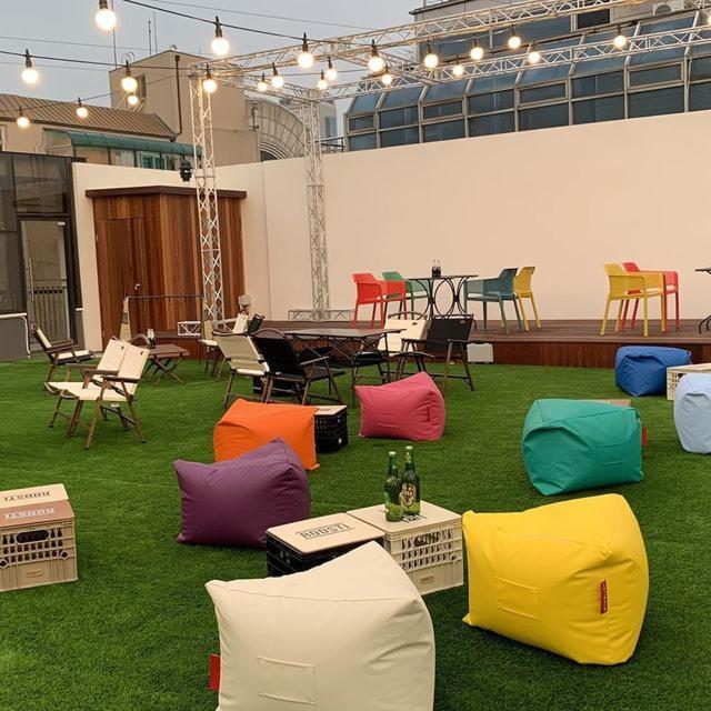 Kozayo Hongdae Hostel โซล ภายนอก รูปภาพ